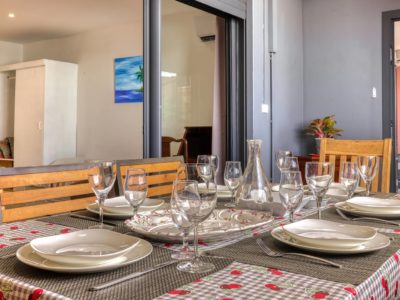 Espace salle à manger de l'appartement T3